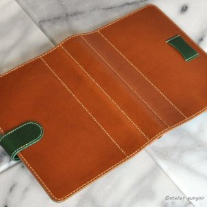画像3: バインダーリングのシステム手帳 バイブルサイズ イタリアンレザー カラーオーダーメイド
