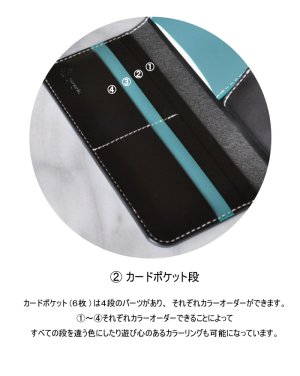 画像4: ロングウォレット 長財布B イタリアンレザー カラーオーダーメイド